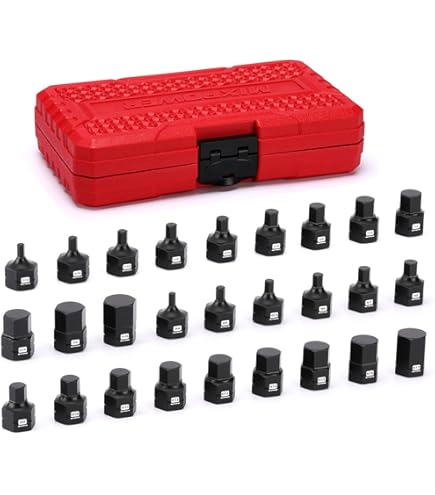 Amazon.com: VIM Hand Tools Stubby Hex Drive Set, 9 piece SAE / 1/4