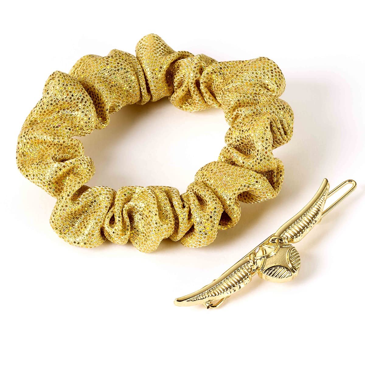 Official Harry Potter Golden Snitch Hair Accessory Set by The Carat Shop