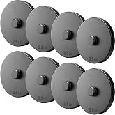 Northdeer 2.0 Upgraded Adjustable Steel Dumbbells Plates | Diameter 4.7 inches, Thickness 0.6 inches Compatible with Version 1.0 Dumbbell Set(2.5lbsx8)