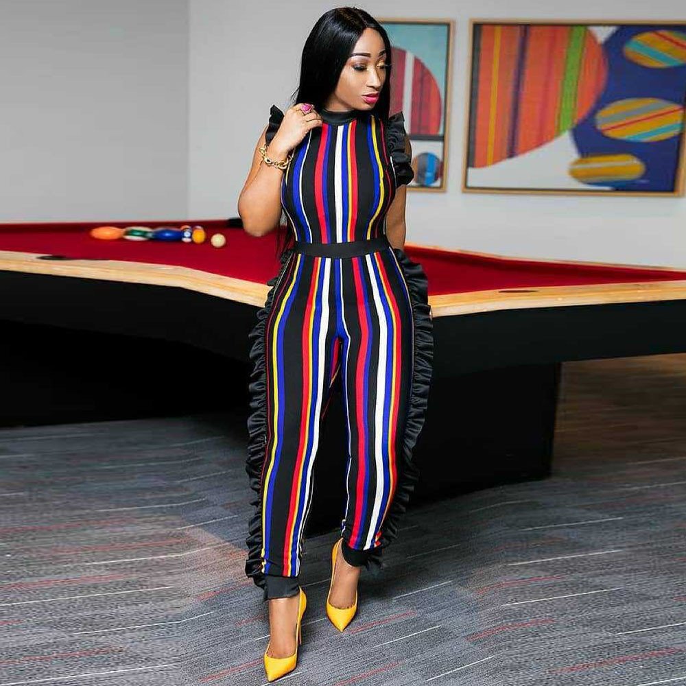 Clothing Jumpsuits for Women Rainbow 