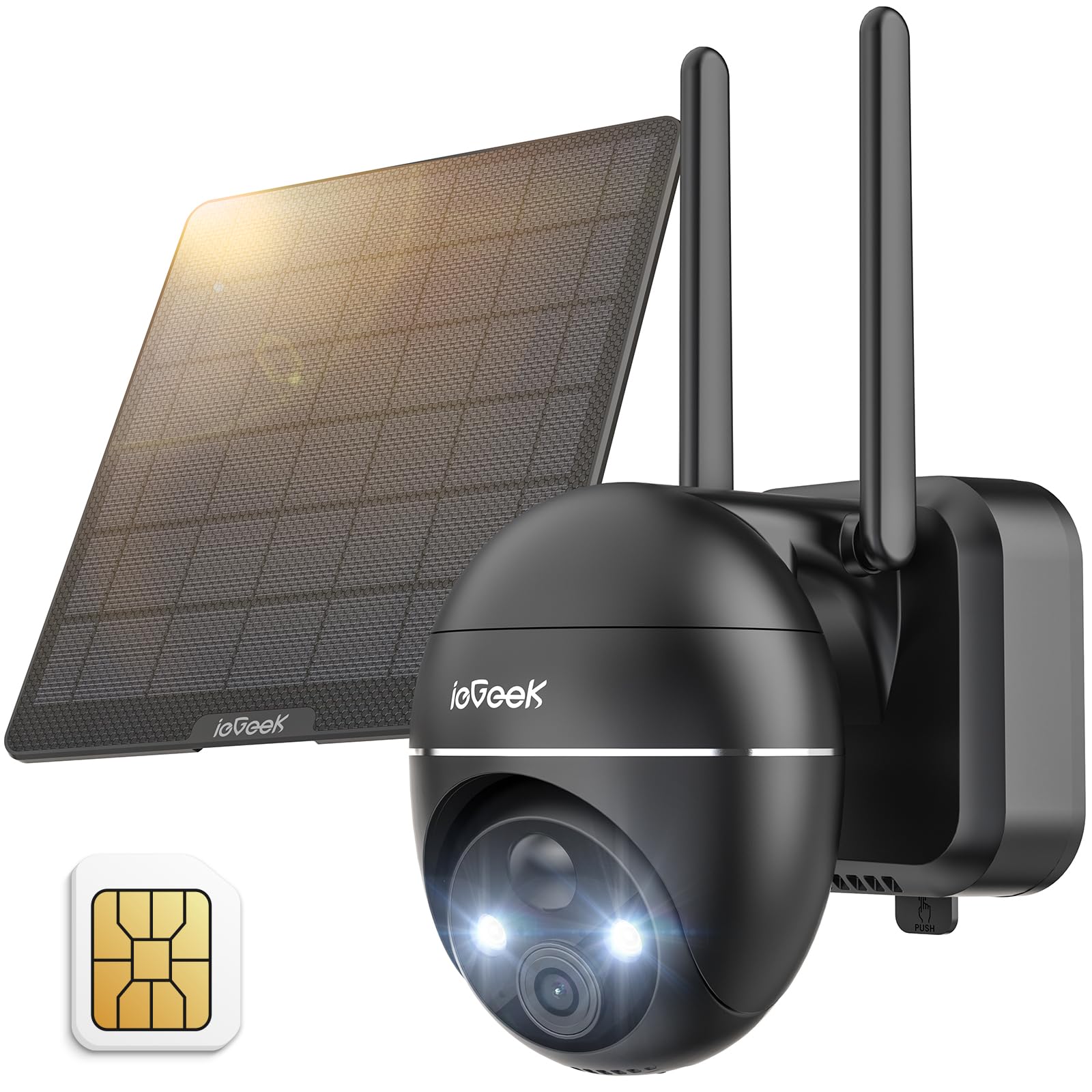 ieGeek 4G LTE Cellular Security Camera Wireless