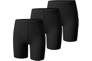 BOOPH Girls Volleyball Bike Shorts Toddler Kids Athletic Cartwheel Dance Compression Shorts 3 Pack