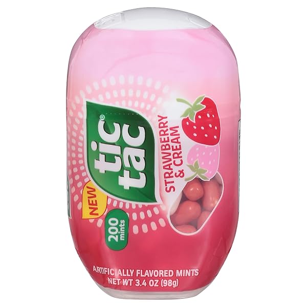 TIC TAC FRIDGE PACK STRAWBERRY & CREAM