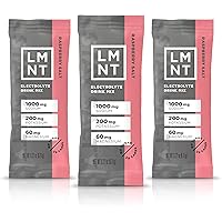 LMNT Zero Sugar Electrolytes - Raspberry Salt | Drink Mix | 30-Count