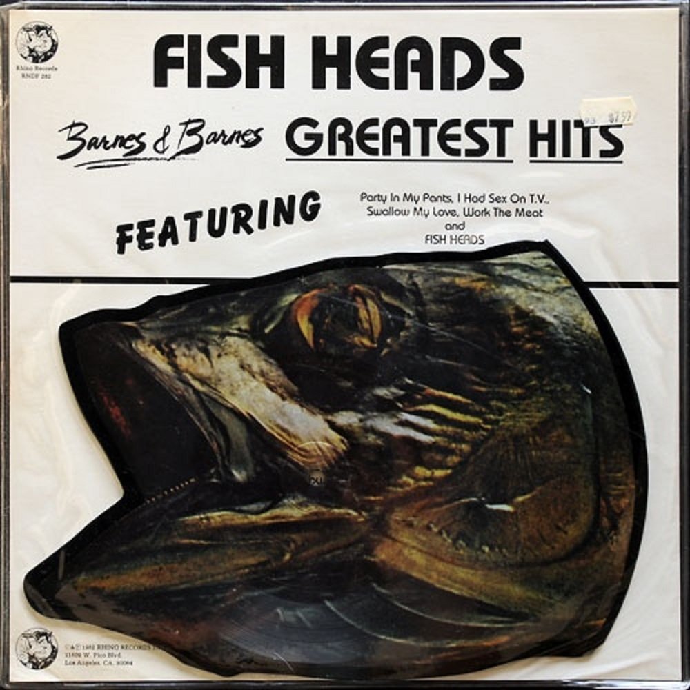 Barnes Barnes Fish Heads Greatest Hits Shaped Picture Disc