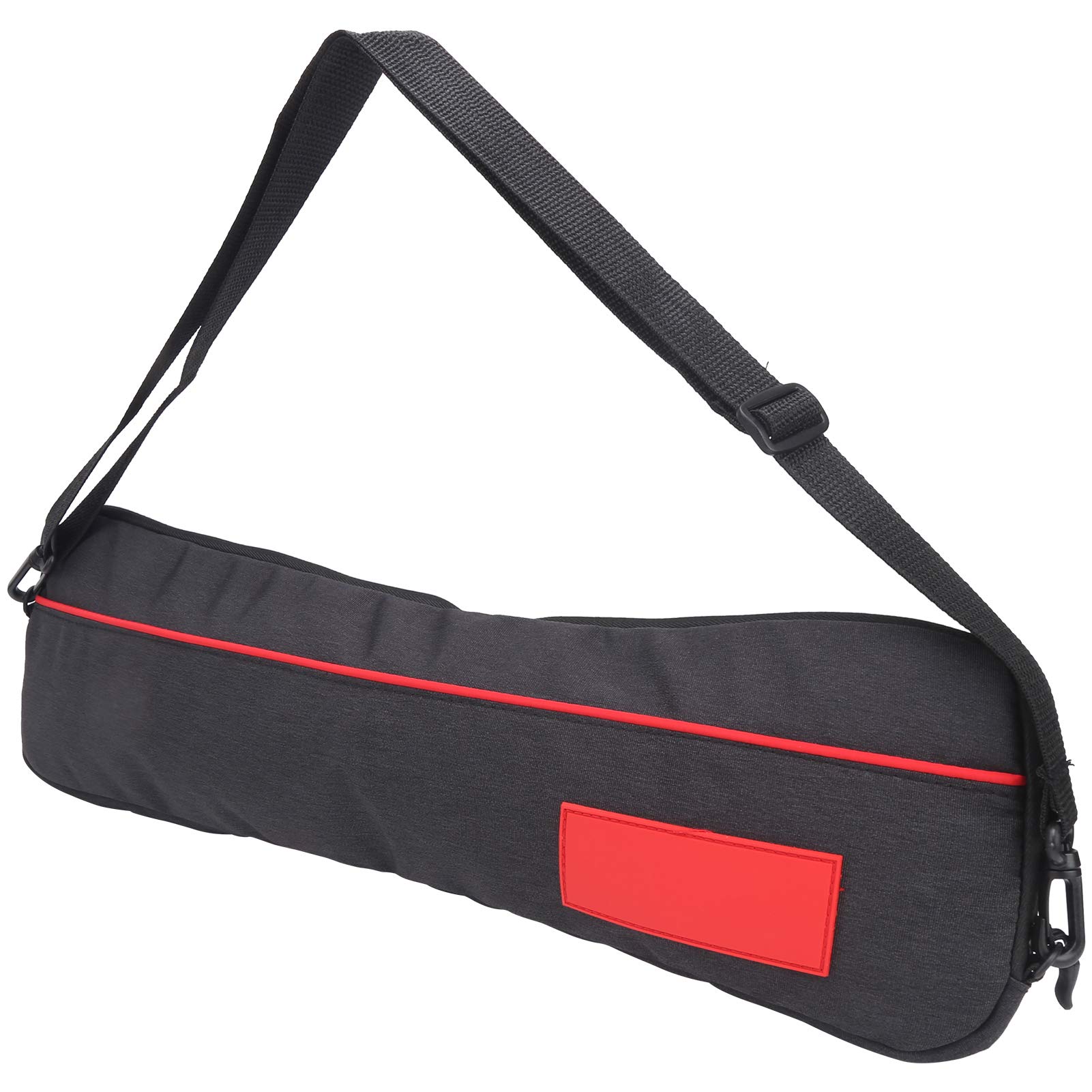 Tripod Bag, 50cm Nylon Black Durable Tripod Storage Bag Stabilizer Extension Rod Crossbody Backpack Portable Handbag with Shoulder Strap