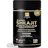 Shilajit Capsule New Trends Pure Premium Shilajit Capsules. Organic Supplement | 55% Fulvic Acid | For Men & Women (1000MG Pe