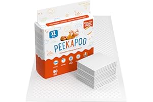 Peekapoo X-Large (30"x18") Disposable Changing Pads for Baby – Portable Changing Pad Liners for Mess Free Travel, Ultra Absor