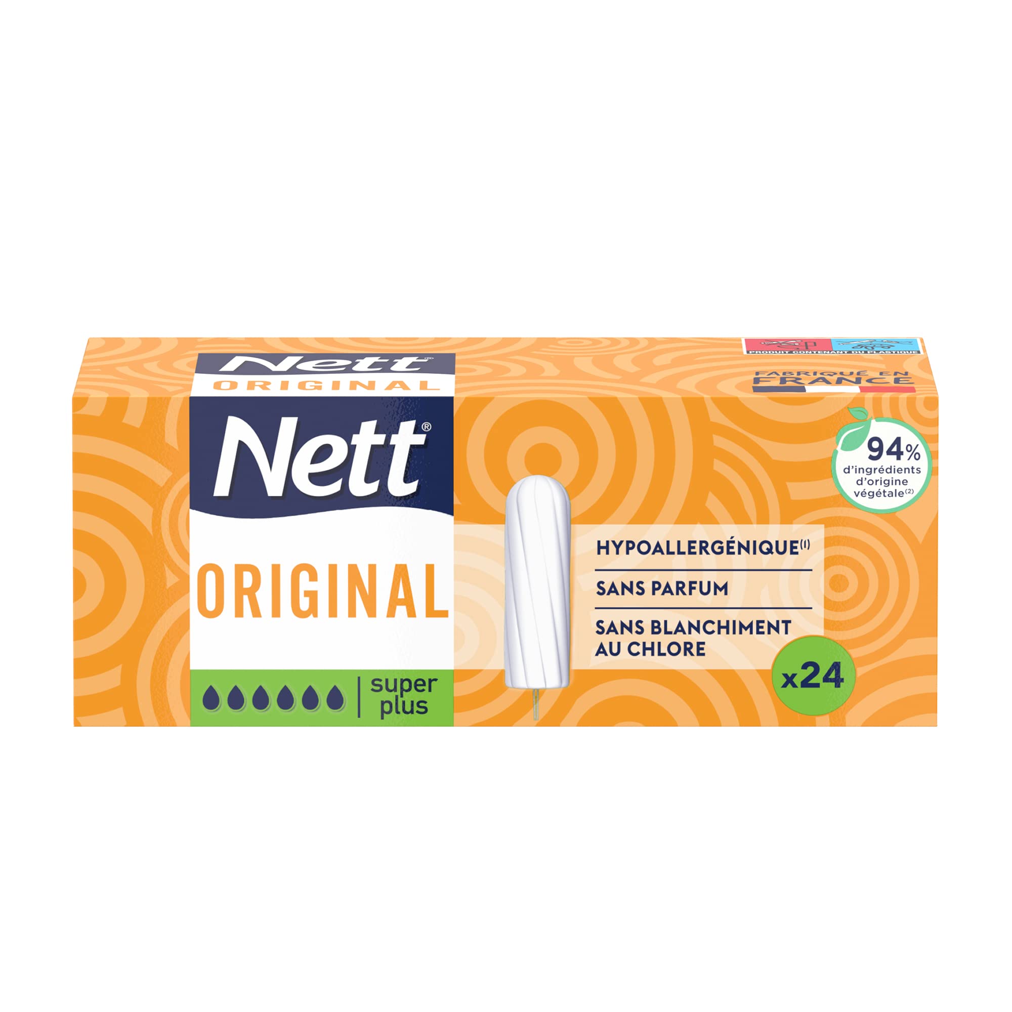 Nett Original Tampon Digital Super Plus Boite x 24