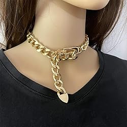 Your Always Charm Chunky Gold Necklace for Women