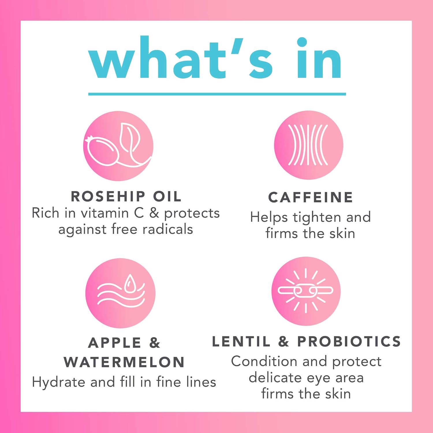 TULA Probiotic Skin Care Rose Glow & Get It Cooling & Brightening Eye Balm | Dark Circle Under Eye Treatment, Instantly Hydrate and Brighten Undereye Area, Perfect to Use On-the-go | 0.35 oz: Beauty