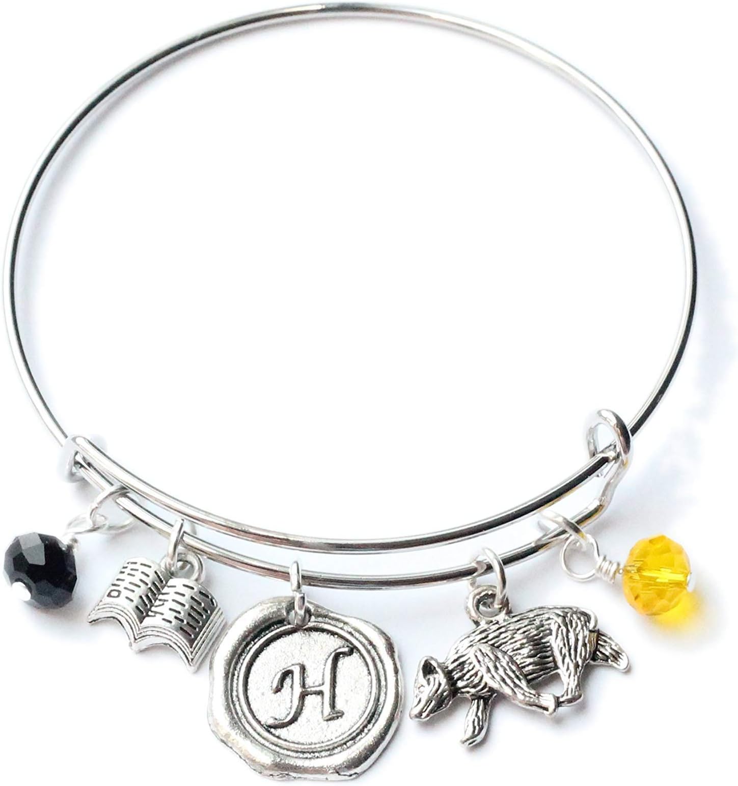 Indigo Child DesignedHufflepuff Charm Bracelet