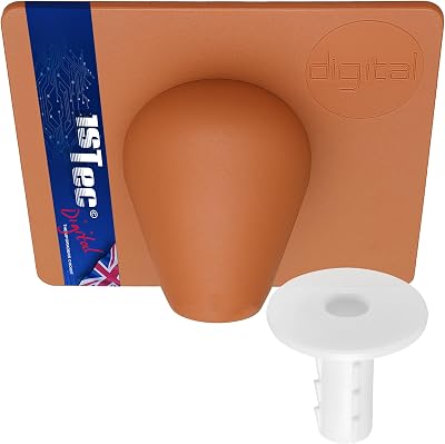 1STec Brick Brown External Drill Damage Weather Shield Cover + Internal 7mm