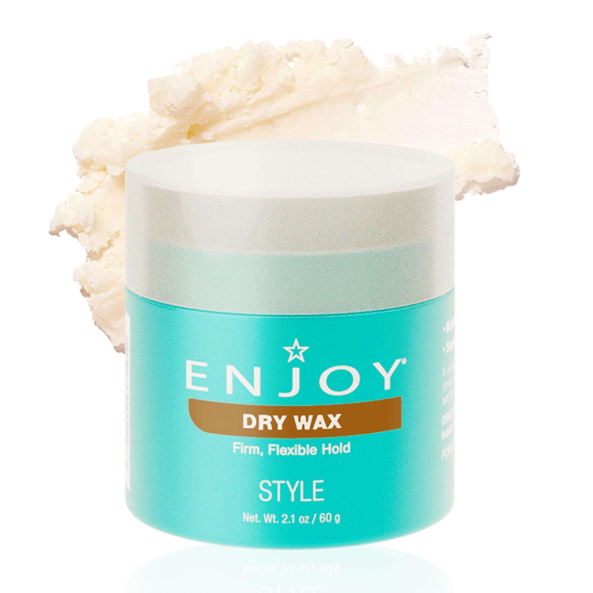 ENJOY Dry Wax (60ml) - Non-Greasy, Pliable Hair Wax