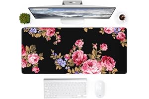 Anyshock Desk Mat, Gaming Mouse Pad Large, XXL Desk Pad Mat with Non-Slip Base, Pretty Desk Matt for Desktop, Keyboard Mat fo