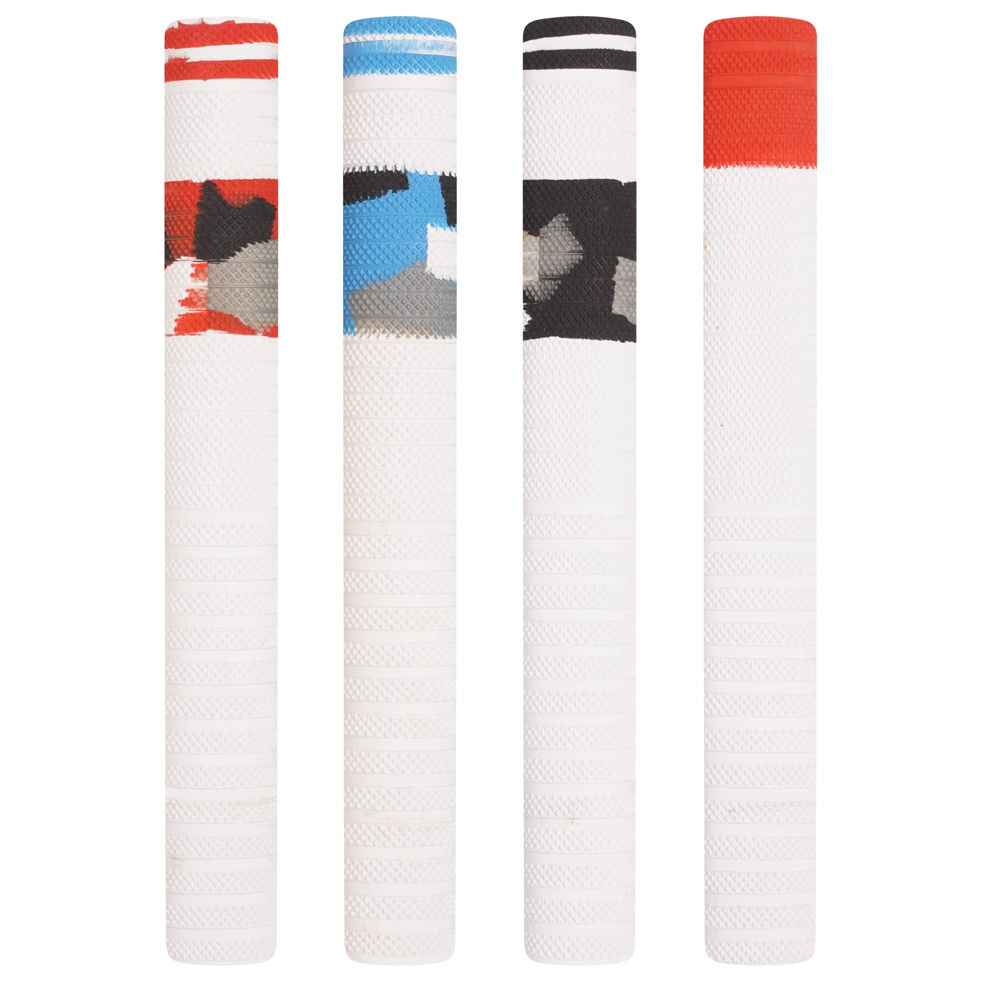 Cricket Bat Grips - Excellent Shock Absorption Bat Durable Rubber Grips with Soft Feel (Multi colours)