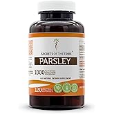 Secrets of the Tribe Parsley 120 Capsules, 1000 mg, Parsley (Petroselinum crispum) Dried Leaf (120 Capsules)