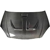 Compatible with 2001-2006 Honda Integra Type-R DC5 Engine Hood Acura Type S RSX Mugen Style Functional Carbon Fiber Hood With Air Vents