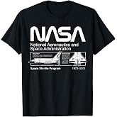 NASA Inspiration Collection &ndash; Space Shuttle Program White T-Shirt