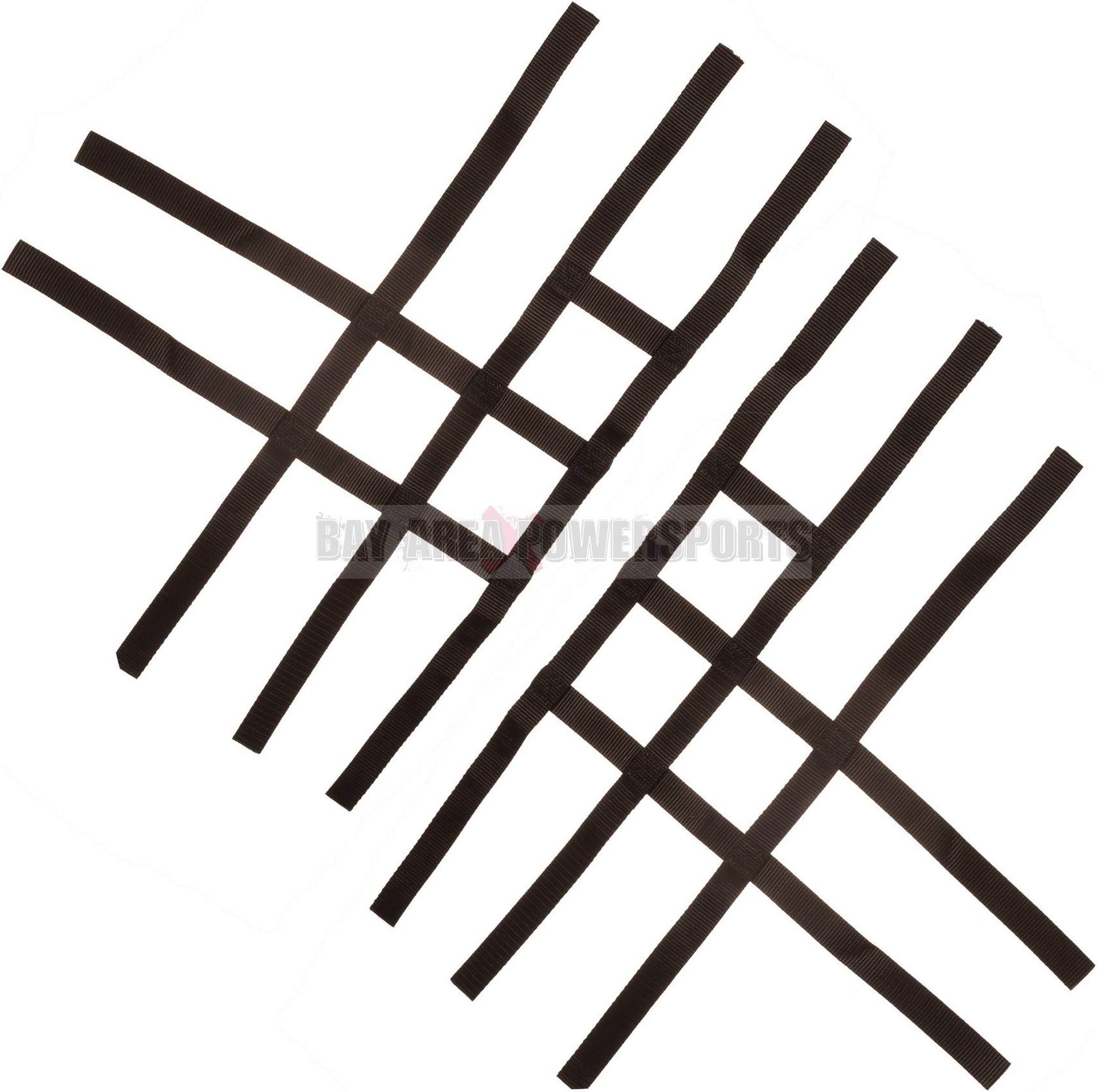 Nerf Bar Nets for Tusk Alba 757 Titan Fits Honda Yamaha Suzuki Kawasaki Black