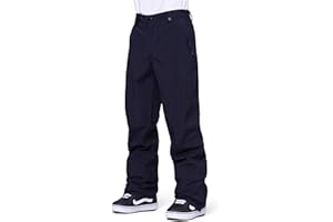 686 Men's Standard Shell Pant - Durable Winter Clothing with Horshoe Hem & Boot Gaiters - Water & Weather Resistant