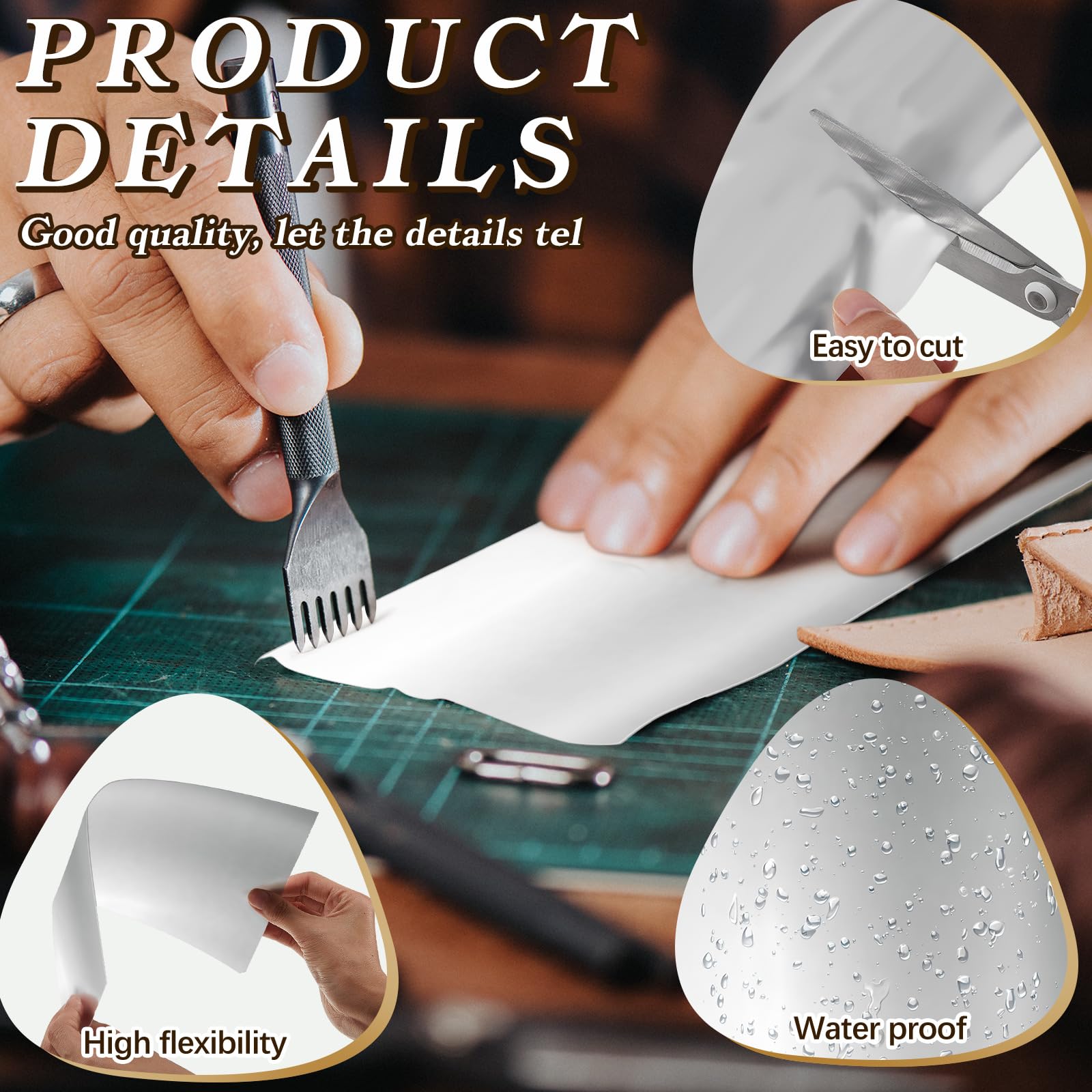 Yaocom Aluminum Metal Crafts DIY Foil Roll 12 Inch x 20 ft 0.05 mm Thick for Art Project Aluminum Flashing Roll Wide Sheet Multipurpose Metal Sheets(Silver)