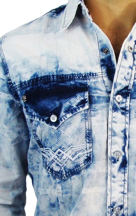 white denim button down shirt