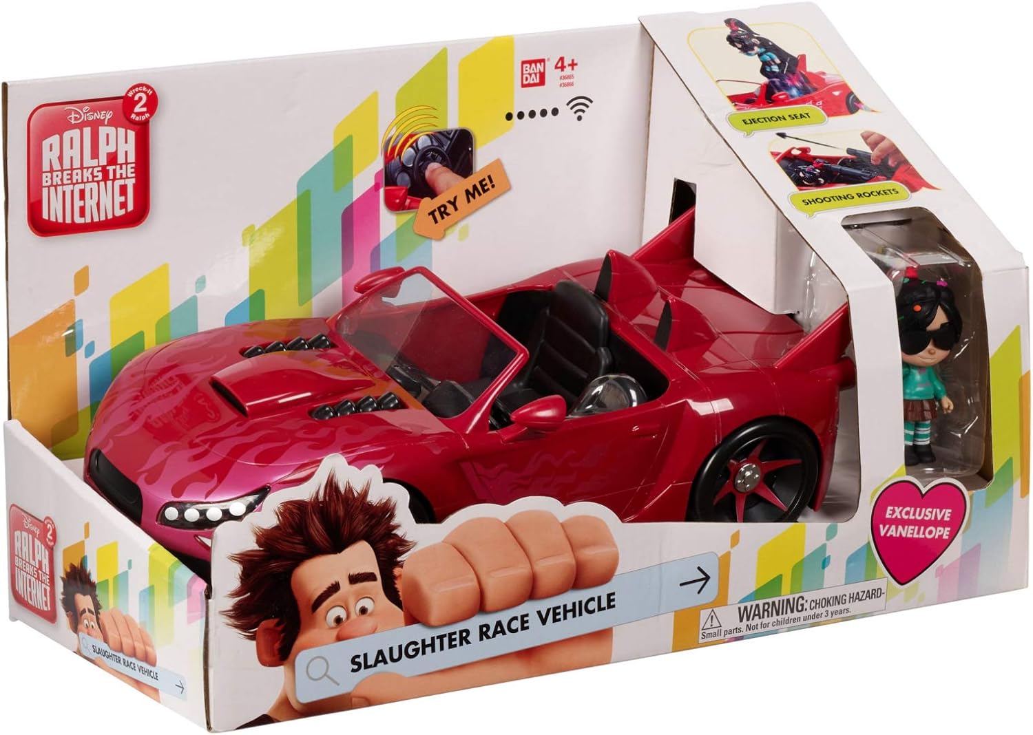 wreck it ralph vanellope car toy