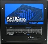 ARTIC Blue 850W Quad Rail ATX V2.3 Power Supply 12cm Fan PCI-Express view 2