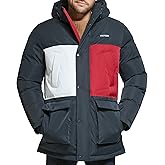 Tommy Hilfiger mens Arctic Cloth Heavyweight Performance Parka Down Alternative Fur Lined Hood Outerwear Coat