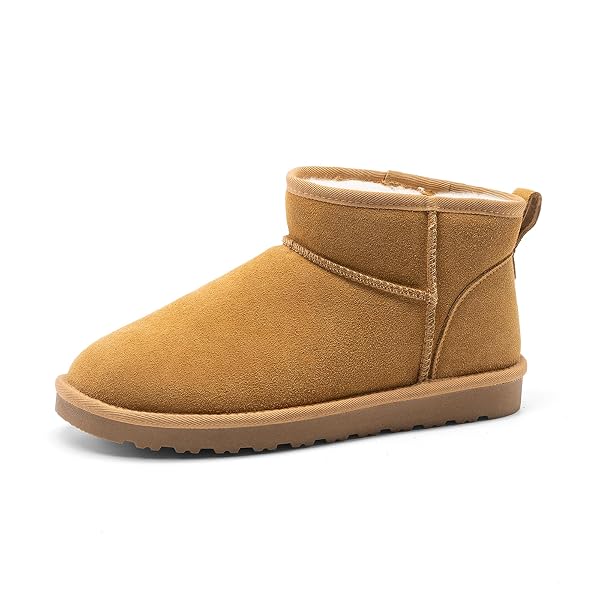 BRUNO MARC MEN’S WINTER BOOTS COZY SUEDE COLD...