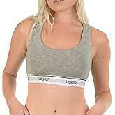 Woxer Boss Bralette for Women – Wireless, Seamless Racerback – Modal Sports Bra, Lounge, Sleep Bralette, Wireless Bra