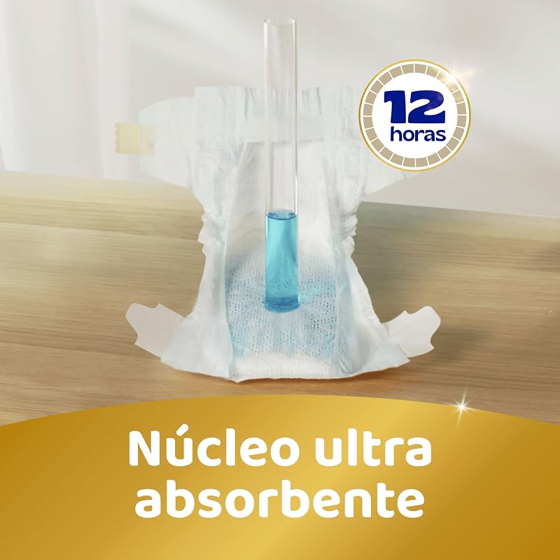 Pañales Bebé Sensitive, Talla 5 (11-16 kg), 168 Pañales + 4 Pants de Regalo, Hasta 12 h De Protección Antifugas y Cuidado de la Piel, Pack Mensual