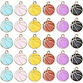 DanLingJewelry Colorful Enamel Pendants Cute Enamel Charms for Jewelry Making DIY Accessories