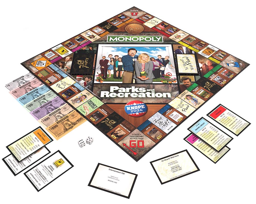 Monopoly: Parks & Recreation Edition Board Game