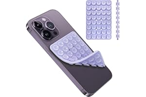 Mokiwala Silicone Double-Sided Suction Phone Case - Hands-Free, Reusable, Easy to Clean, Strong Grip Holder for Selfies & Vid