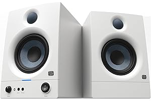 PreSonus Eris 4.5BT White 4.5-inch Media Reference Monitors with Bluetooth Wireless Technology