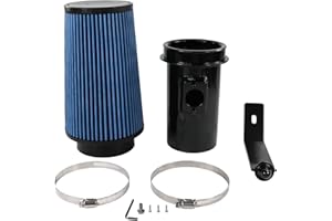 LDMINDA Cold Air Intake Kit 6.4 Diesel Filter System Air Intake Pipe with Oiled Filter Replacement for 2008-2010 Ford F-250 F-350 F-450 Super Duty Power stroke Diesel Engine 6.4L