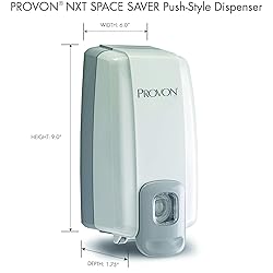 PROVON NXT Space Saver Push-Style Dispenser, Dove