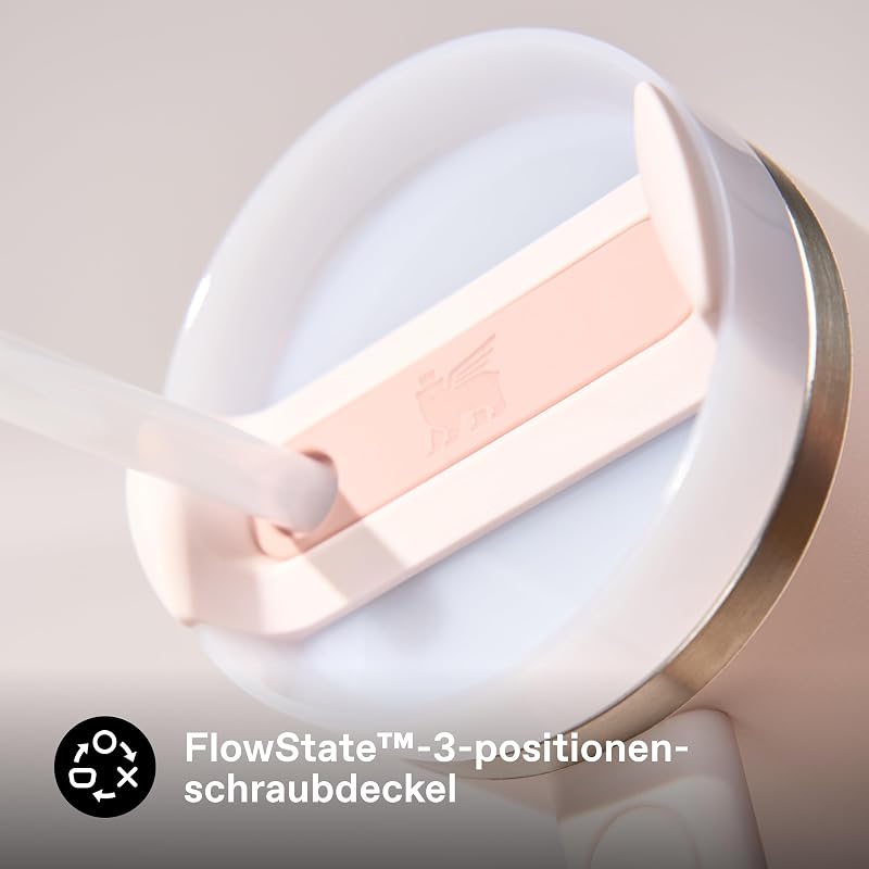 1913 Quencher H2.0 FlowState Trinkbecher 1.18L - Rose Quartz