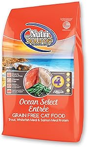 Nutri Source Grain Free Ocean Select Cat Food 2.2Lb U.S.A.