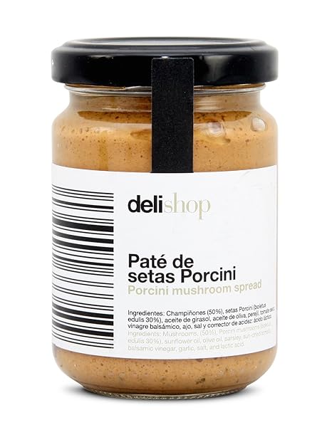 PATÉ DE SETAS PORCINI Delishop: Amazon.es: Alimentación y bebidas