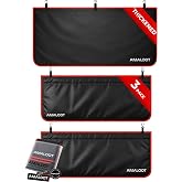 Amaloot&reg; Fender Covers for Mechanics, Thick Magnetic Car Fender Protector | 3-Piece Set, Heavy Duty 3-Layer Padded Microfiber Leather, 26 Strong Magnets, Soft Liner, Fender Mat for Cars, Trucks &amp; SUVs