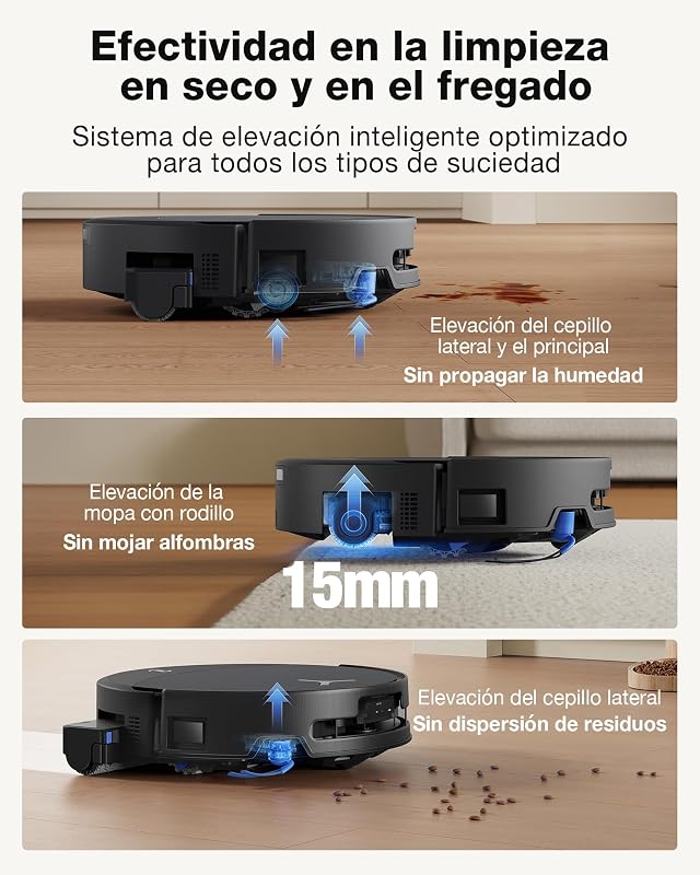 DEEBOT T90 Pro Omni Robot Aspirador e esfregão, 30000 Pa