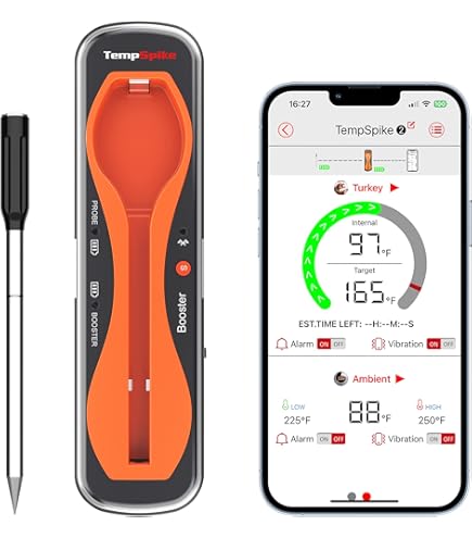 Meat Thermometer Wireless Bbq Thermometer NutriChef Smart