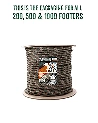 Three Vikings Paracord Rope - 100% Nylon 11 Strand