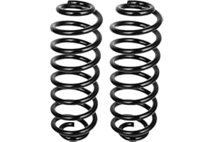 ECCPP 2PCS Rear Coil Springs Suspension Coil Spring Set 81069 15182559 15182561 for 2002 2003 2004 2005 2006 for Cadillac Esc