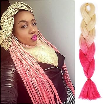 Amazon Com Liyarce Kanekalon Jumbo Braiding Hair Extensions High