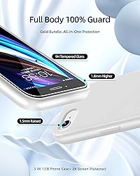 JTWIE [3 in 1 for iPhone SE Case 2022/2020,iPhone 7
