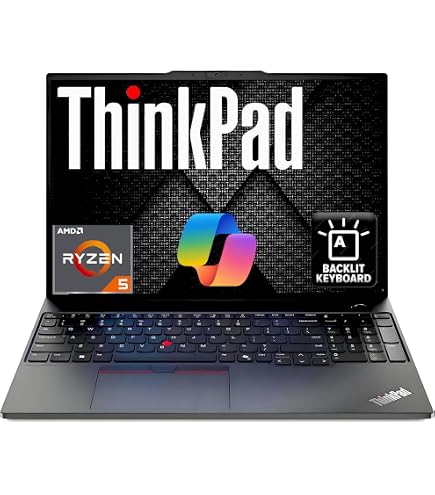 Amazon.com: Lenovo ThinkPad E16 Gen 2 – AMD Ryzen 5 7535U 16